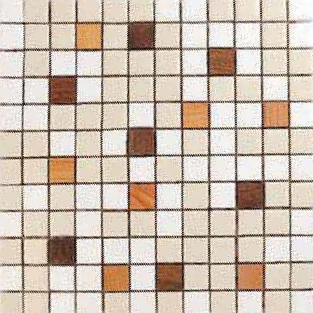 Ceramica diTreviso mosaico semina 20 2.5x2.5 Lotto mq 3