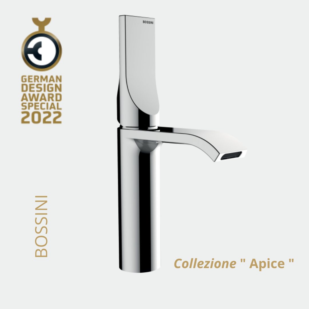 Bossini Apice Miscelatore monocomando lavabo con aeratore rettangolare 28 x 7 mm