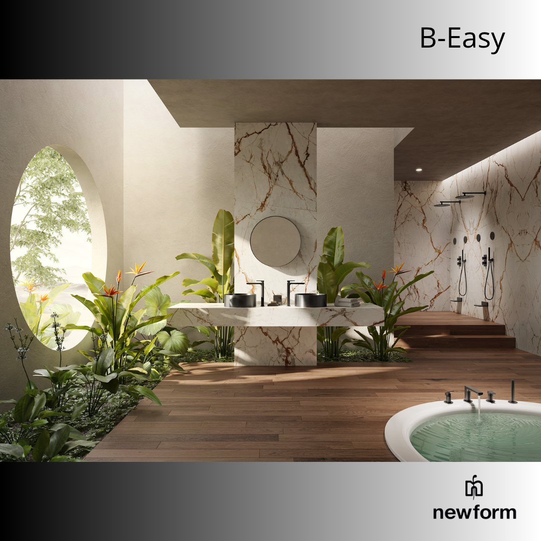 Rubinetto Miscelatore per Bidet B-Easy _ Senza scarico _ Newform