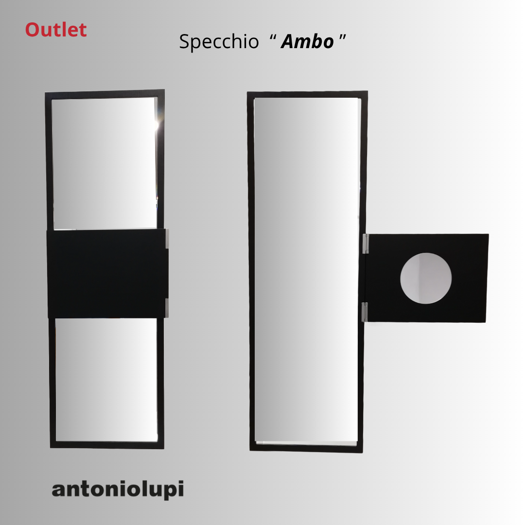 Specchio AMBO Wengè Antonio Lupi