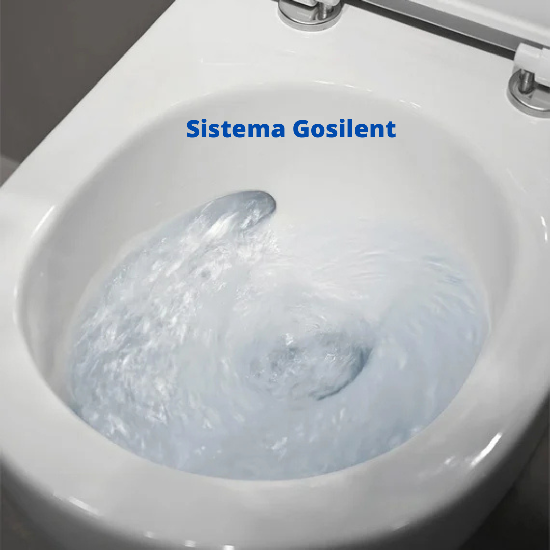 sanitari sospesi App Flaminia Verde Giada vaso GOSILENT