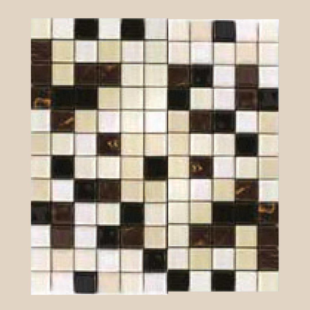 Ceramica diTreviso mosaico semina 7 2.5x2.5 lotto mq 5,45
