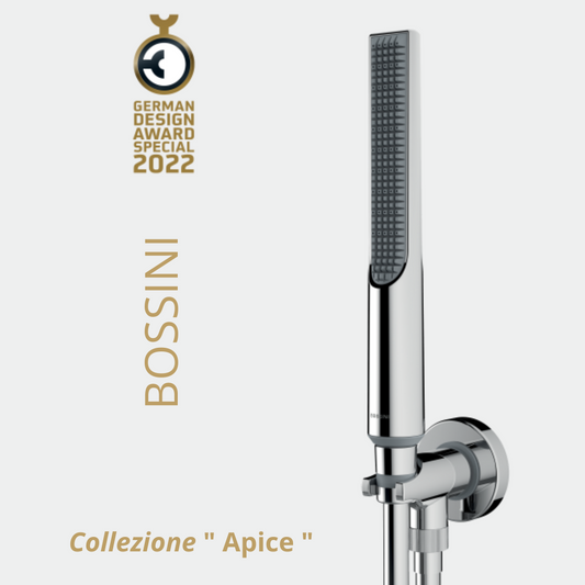 Bossini Duplex doccia APICE Slim con presa acqua ad incasso
