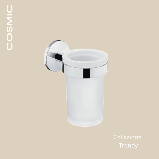 Porta Bicchiere cromato  Trendy