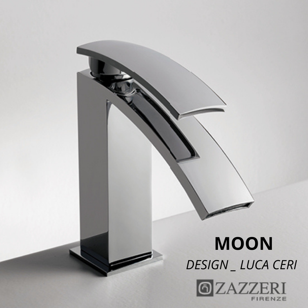 Zazzeri  Moon Mono rubinetti lavabo bidet incasso doccia 2 uscite