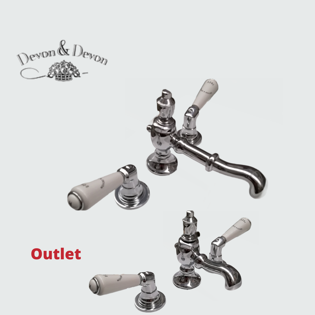 Devon & Devon rubinetti lavabo e bidet  3 fori GeorgiaN