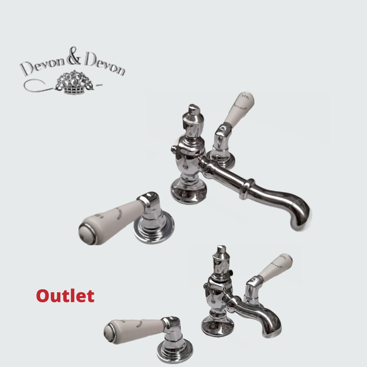 Devon & Devon rubinetti lavabo e bidet  3 fori GeorgiaN