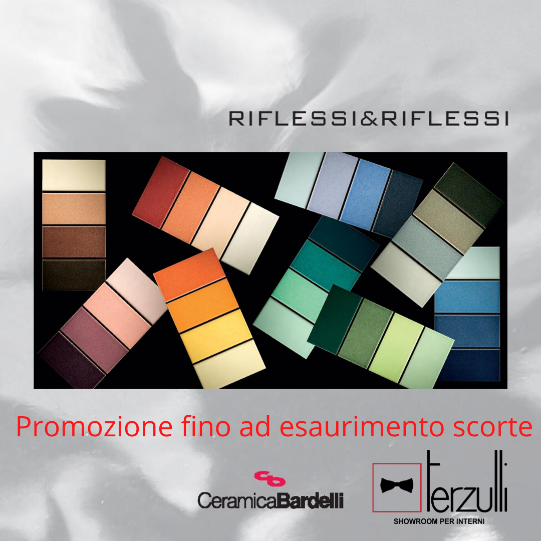 Ceramica Bardelli Riflessi & Riflessi Rilievo 3,2x26 _ Tozzetto 6,5x6,5