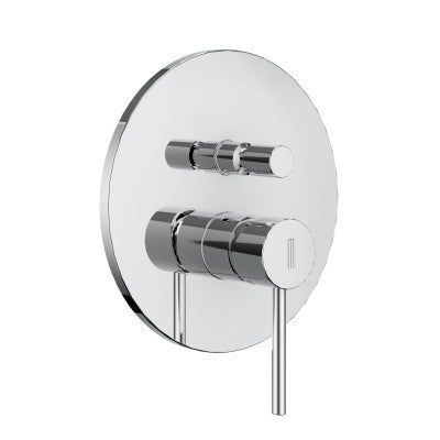 Miscelatore Jazz monocomando ad incasso doccia con deviatore 2 vie cromo lucido con sistema install box