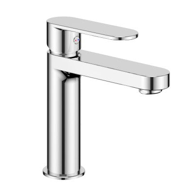 Miscelatore  One monocomando per lavabo in ottone con cartuccia da mm 25 piletta da 1.1/4