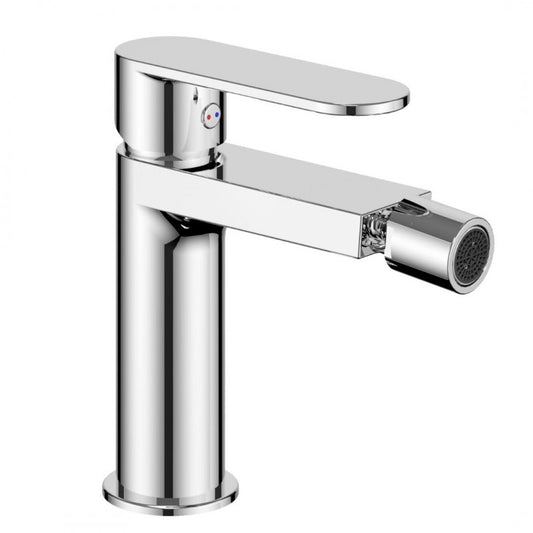 Miscelatore ONE  monocomando per bidet in ottone cromato  con cartuccia da mm 25