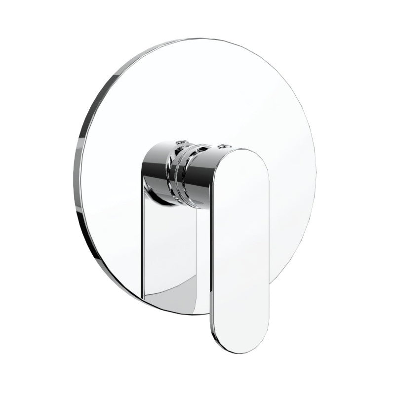 Miscelatore ONE monocomando ad incasso doccia a parete 1 via cromo lucido con sistema install box