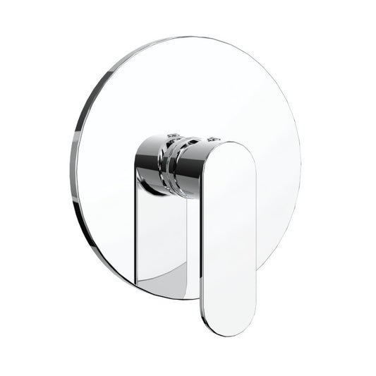 Miscelatore ONE monocomando ad incasso doccia a parete 1 via cromo lucido con sistema install box