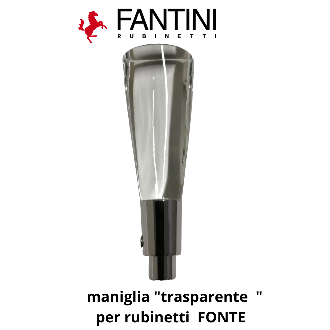 Fantini Fonte maniglia Trasparente