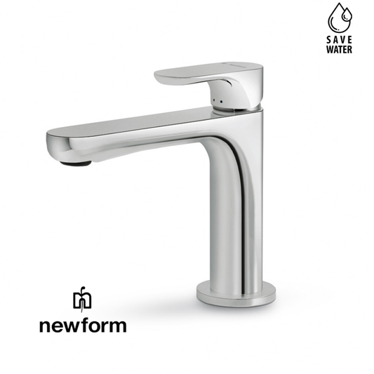 Linfa II Miscelatore monocomando per lavabo senza scarico Newform
