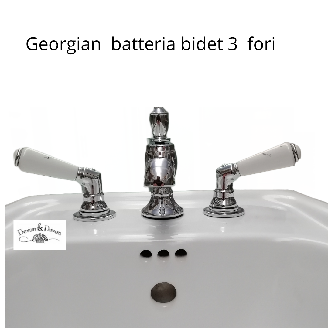 Devon & Devon rubinetti lavabo e bidet  3 fori GeorgiaN
