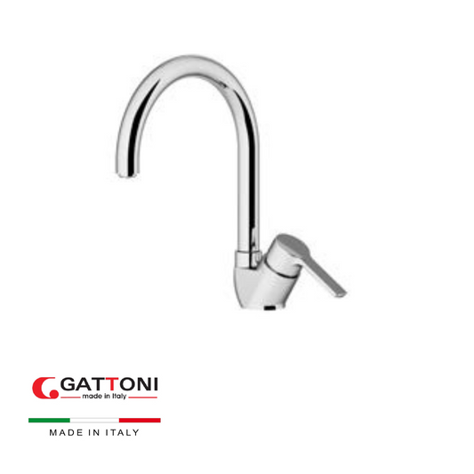 Miscelatore lavello con bocca girevole  H2omix 5000 Gattoni Rubinetteria