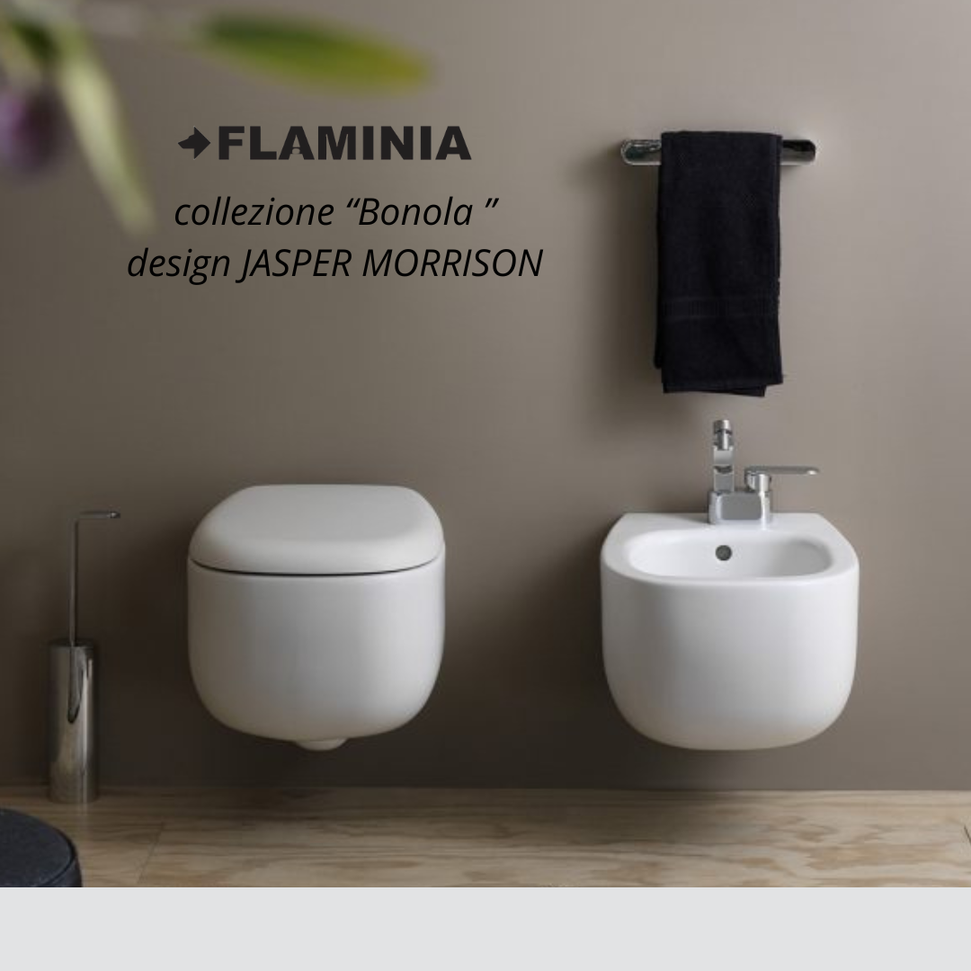 Bonola Vaso goclean®_  coprivaso _ bidet _ Ceramica Flaminia