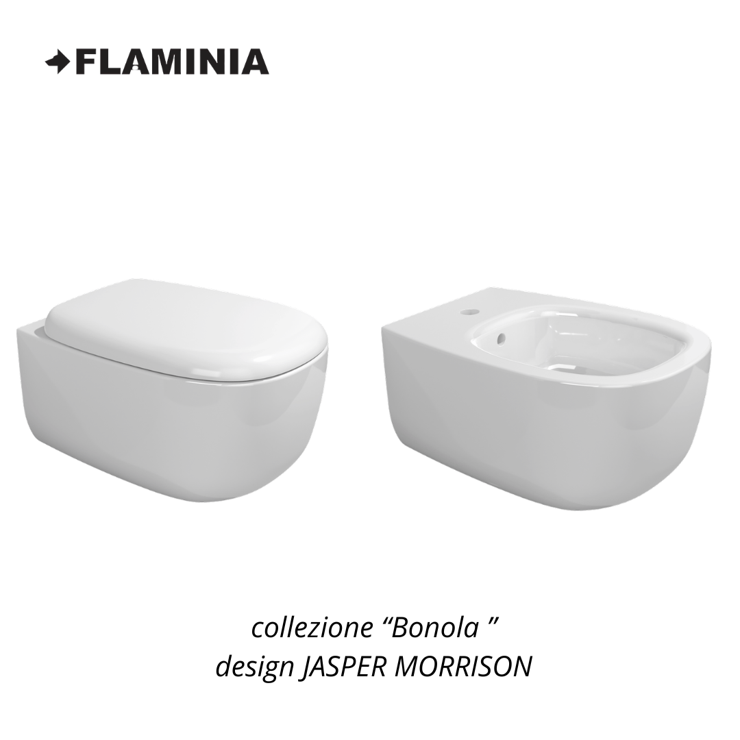 Bonola Vaso goclean®_  coprivaso _ bidet _ Ceramica Flaminia