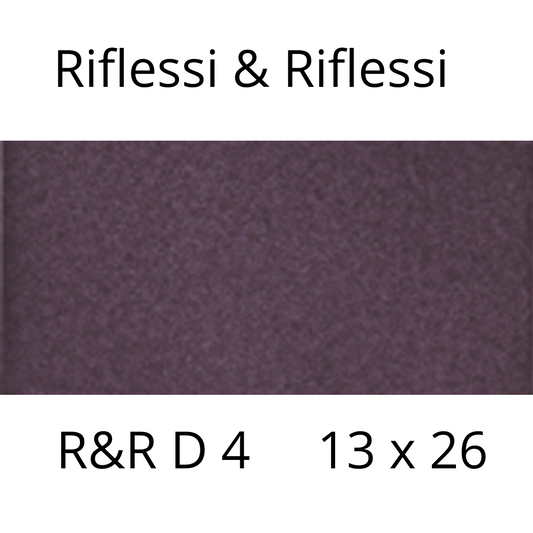 Ceramica Bardelli 13 x 26 Riflessi & Riflessi  D 4