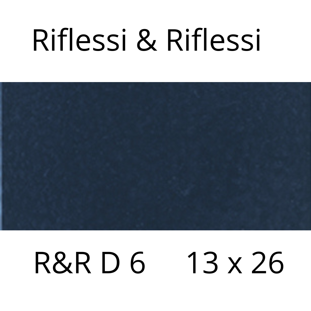 Ceramica Bardelli Riflessi & Riflessi  13x13 _ 13 x 26 _ 6,5 x 26