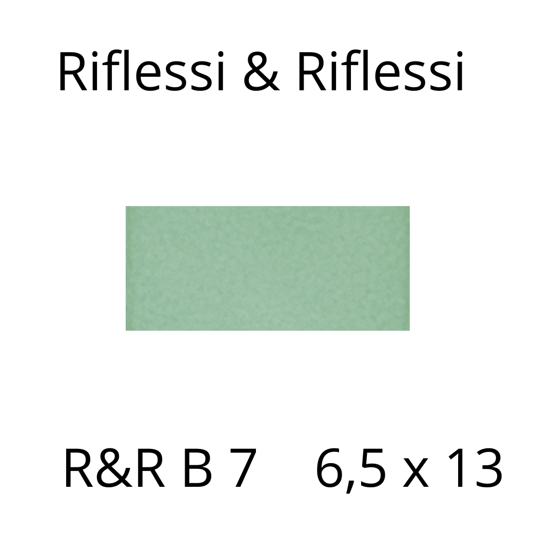 Ceramica Bardelli Riflessi & Riflessi  13x13 _ 13 x 26 _ 6,5 x 26