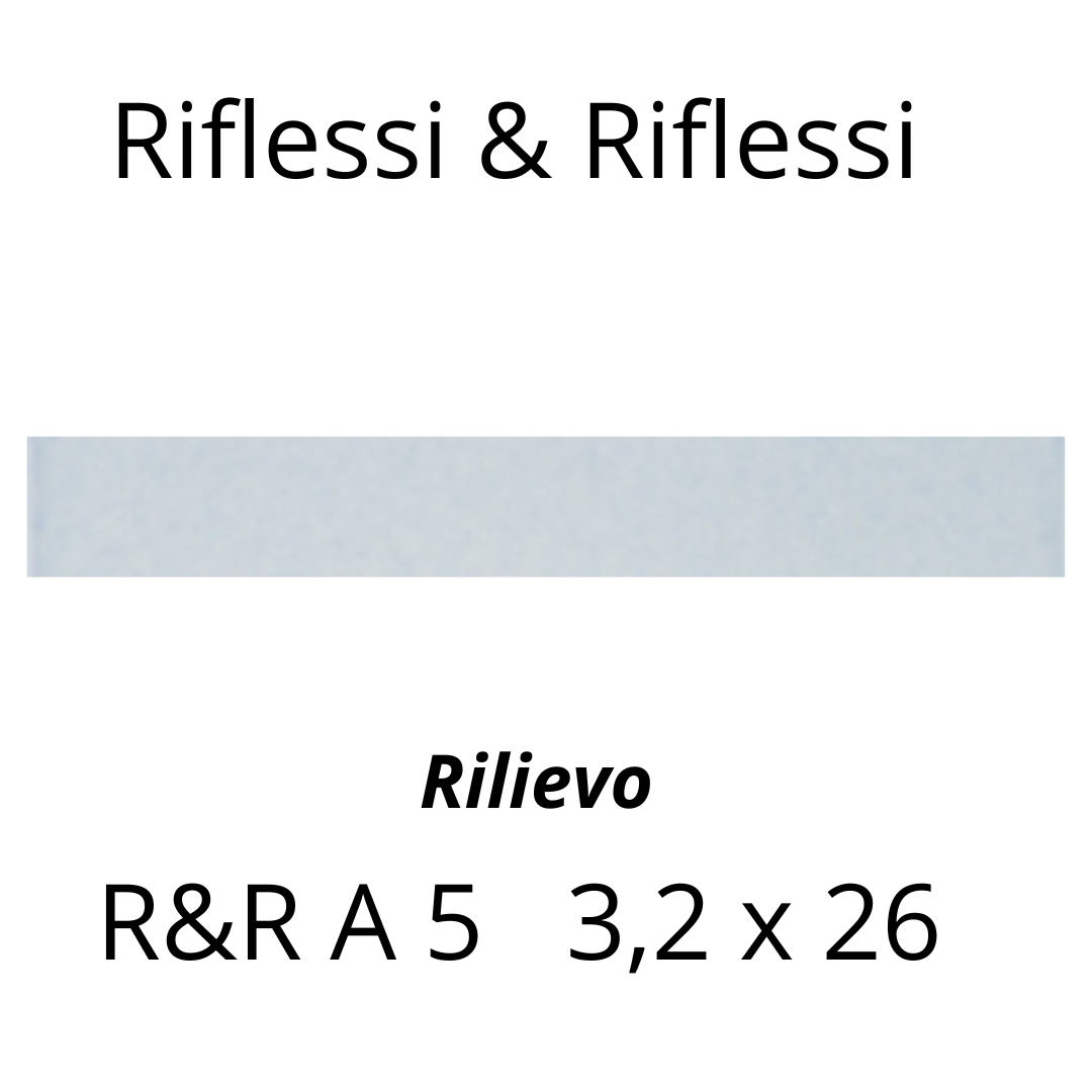 Ceramica Bardelli Riflessi & Riflessi Rilievo 3,2x26 _ Tozzetto 6,5x6,5