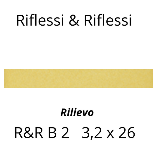 Ceramica Bardelli Riflessi & Riflessi B 2 Rilievo 3,2x26