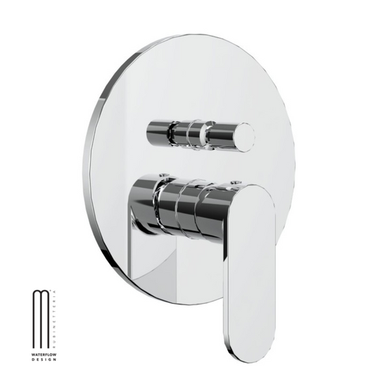 Miscelatore ONE Miscelatore monocomando ad incasso doccia con deviatore 2 vie cromo lucido con sistema install