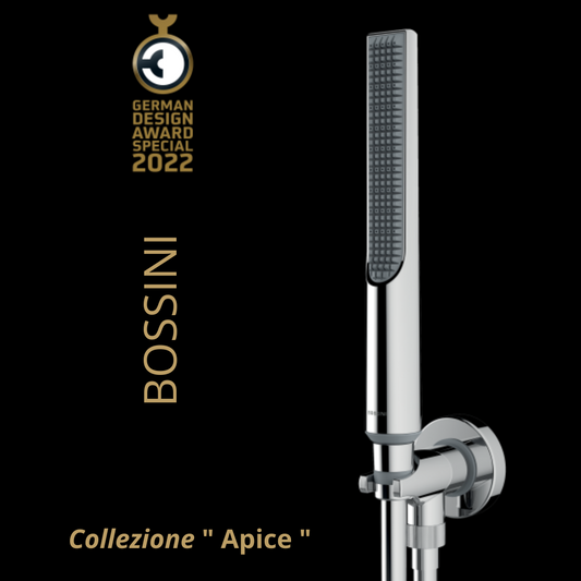 Bossini Duplex doccia APICE Slim con presa acqua ad incasso