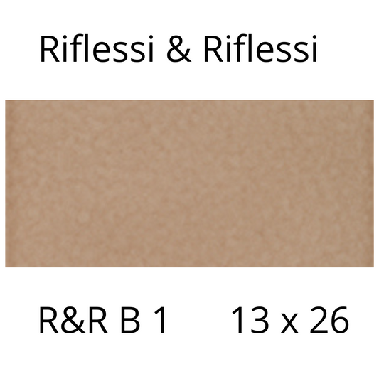 Ceramica Bardelli  13 x 26 Riflessi & Riflessi B 1