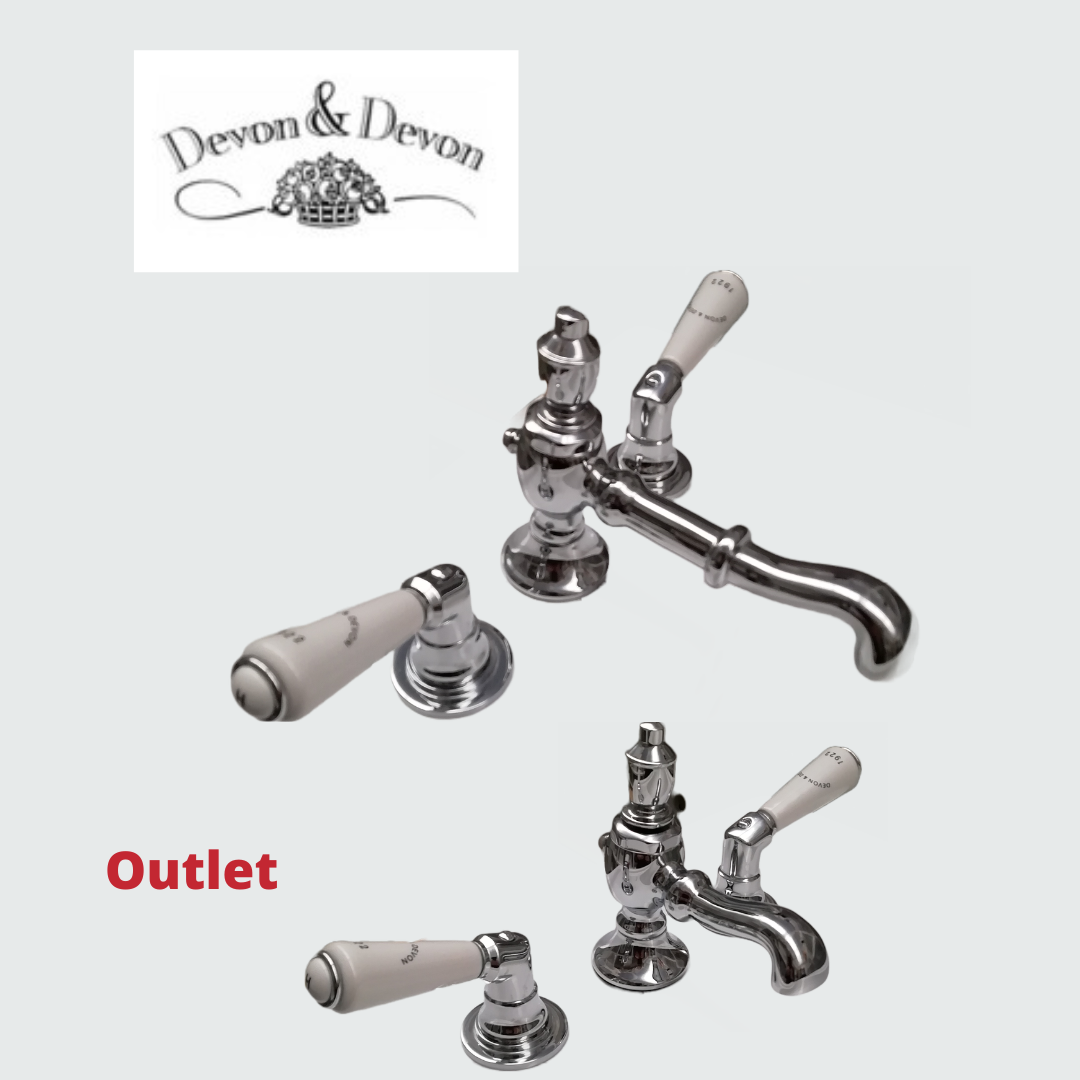 Devon & Devon rubinetti lavabo e bidet  3 fori GeorgiaN