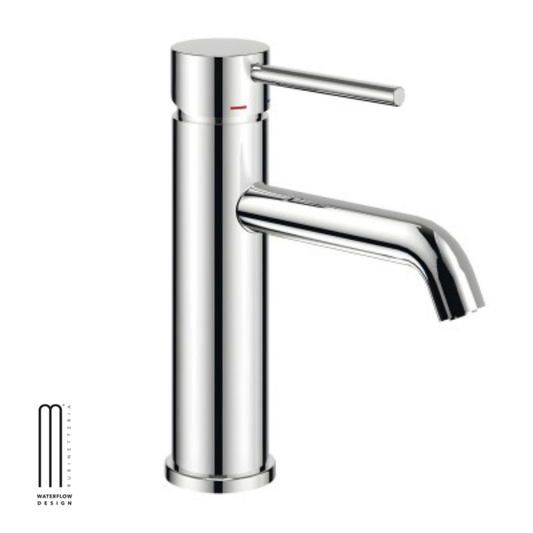 Miscelatore  Jazz monocomando per lavabo in cromo lucido installazione rapida