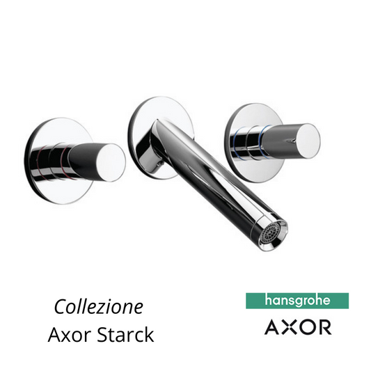 Hansgrohe Axor Starck lavabo tre fori a muro