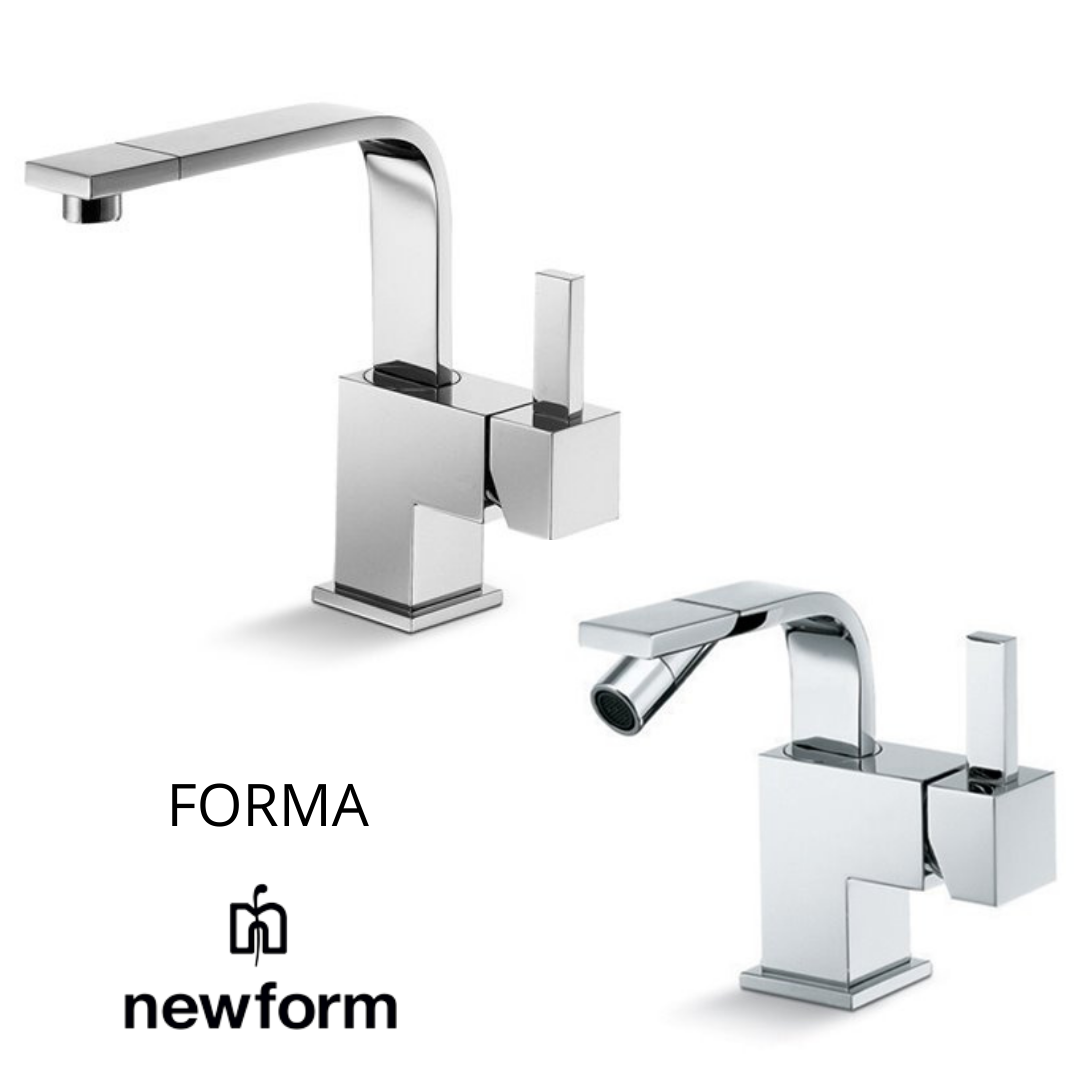 Newform  Forma rubinetti bagno lavabo e bidet cromo