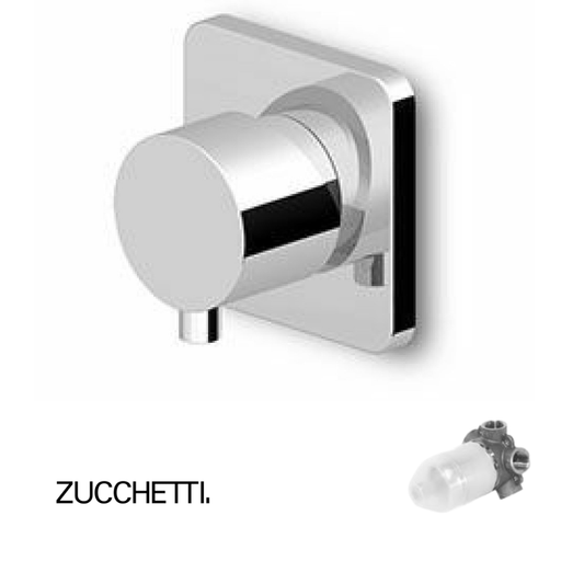 Deviatore 5 vie parte esterna e parte incasso Zucchetti