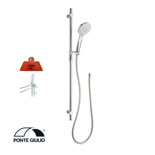 Asta saliscendi doccia 900 ø20 in acciaio inox Ponte Giulio